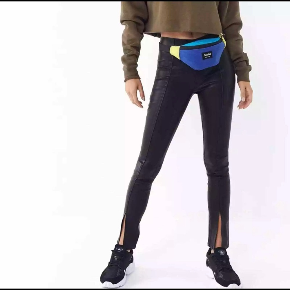 Blank NYC Black Magic Split Ankle Pant